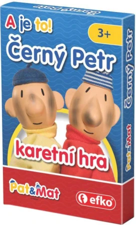 Efko Hra karetní Černý Petr Pat a Mat (společenská hra) Efko Hra karetní Černý Petr Pat a Mat (společenská hra)