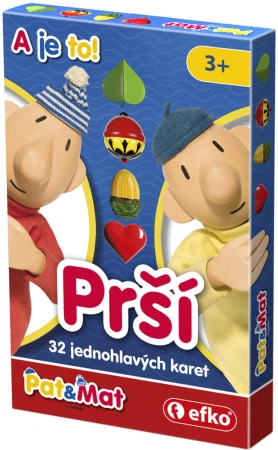 Efko Hra karetní prší Pat a Mat dětské karty (společenská hra)