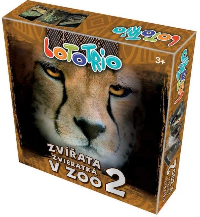 Efko HRA Lototrio Zvířata v ZOO 2 dětské vzdělávací hry Efko HRA Lototrio Zvířata v ZOO 2 dětské vzdělávací hry