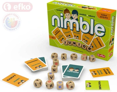 Efko Hra Nimble pro děti Junior (společenská hra) Efko Hra Nimble pro děti Junior (společenská hra)