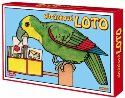Efko HRA Obrázkové Loto 90 karet Neprakta (společenská hra)