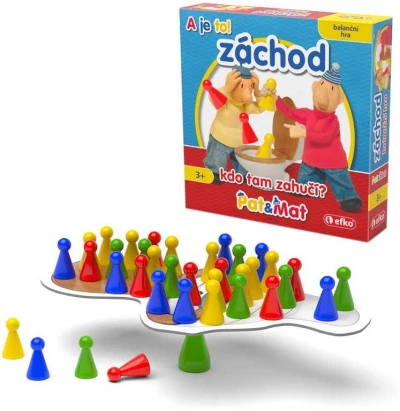 Efko Hra Pat a Mat Záchod (společenská hra) Efko Hra Pat a Mat Záchod (společenská hra)