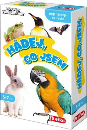 Efko Hry pro předškoláky Hádej, co jsem (společenská hra) Efko Hry pro předškoláky Hádej, co jsem (společenská hra)