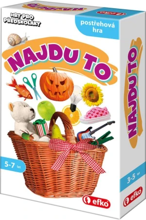 Efko Hry pro předškoláky Najdu to (společenská hra)