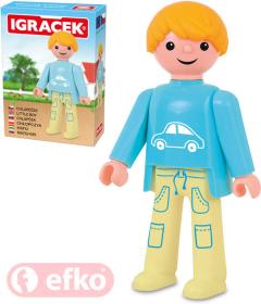Efko IGRÁČEK Chlapeček figurka 7,5cm rodina v krabičce (stavebnice) Efko IGRÁČEK Chlapeček figurka 7,5cm rodina v krabičce (stavebnice)