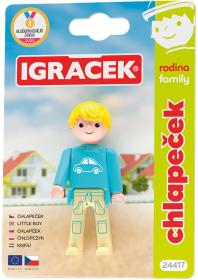 Efko IGRÁČEK Chlapeček rodina figurka kloubová na kartě
