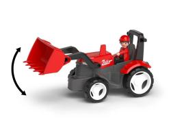Efko Igráček ECO MultiGO Červený traktor Zetor s radlicí, figurka Igráček
