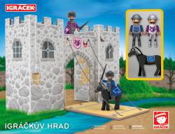 Efko IGRÁČEK Igráčkův Hrad herní set se 2 figurkami (stavebnice)