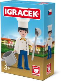 Efko IGRÁČEK Kuchař s doplňky v krabičce (stavebnice)