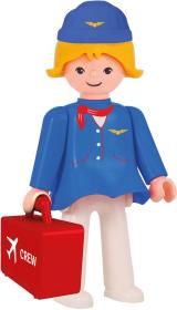 Efko IGRÁČEK Letuška povolání set figurka kloubová s doplňky