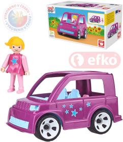 Efko IGRÁČEK MultiGO Auto Pinky Star set s figurkou plast (stavebnice)