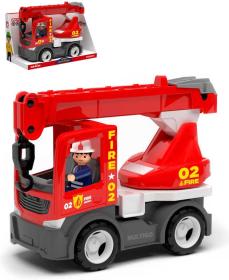 Efko IGRÁČEK MultiGO Fire jeřáb set auto hasičské s figurkou