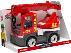 Efko IGRÁČEK MultiGO Fire jeřáb set auto hasičské s figurkou