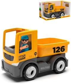 Efko IGRÁČEK MultiGO Set auto nákladní valník 21cm + figurka řidič v krabici