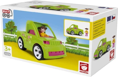 Efko IGRÁČEK MultiGO Set auto se zahradnicí v krabici (stavebnice)