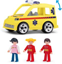 Efko IGRÁČEK MultiGO Trio Rescue set auto + 3 figurky s doplňky
