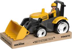 Efko IGRÁČEK MultiGO Žlutý traktor s radlicí set s figurkou Eko Efko IGRÁČEK MultiGO Žlutý traktor s radlicí set s figurkou Eko
