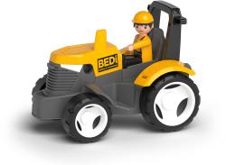 Efko IGRÁČEK MultiGO Žlutý traktor s radlicí set s figurkou Eko