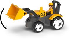 Efko IGRÁČEK MultiGO Žlutý traktor s radlicí set s figurkou Eko
