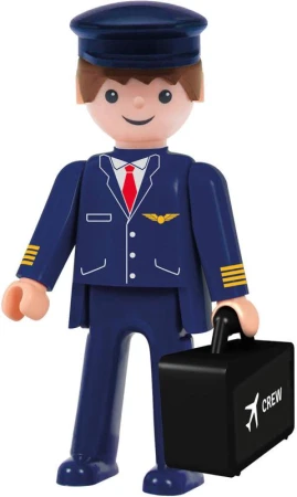 Efko IGRÁČEK Pilot povolání set figurka kloubová s doplňky