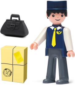 Efko IGRÁČEK Pošťák povolání set figurka kloubová s doplňky