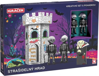 Efko IGRÁČEK Strašidelný hrad kreativní set se 2 figurkami a pohádkou Efko IGRÁČEK Strašidelný hrad kreativní set se 2 figurkami a pohádkou