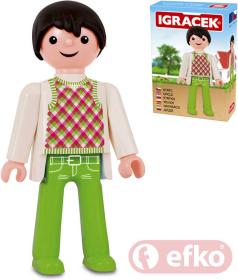 Efko IGRÁČEK Strýček figurka 7,5cm rodina v krabičce (stavebnice)