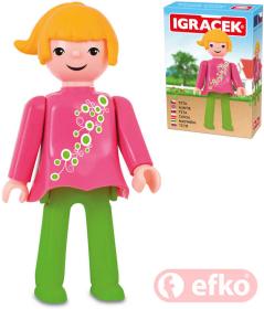 Efko IGRÁČEK Tetička figurka 7,5cm rodina v krabičce (stavebnice) Efko IGRÁČEK Tetička figurka 7,5cm rodina v krabičce (stavebnice)