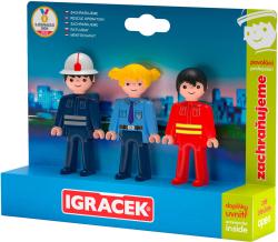 Efko IGRÁČEK TRIO Zachraňujeme set 3 figurky kloubové s doplňky