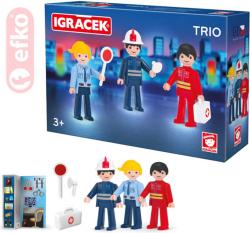 Efko IGRÁČEK TRIO Zachraňujeme set 3 figurky s doplňky v krabičce (stavebnice) Efko IGRÁČEK TRIO Zachraňujeme set 3 figurky s doplňky v krabičce (stavebnice)