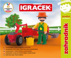 Efko IGRÁČEK Zahradník povolání set figurka kloubová s doplňky