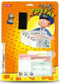 Efko MALÝ POŠŤÁK na kartě (dětské profese)