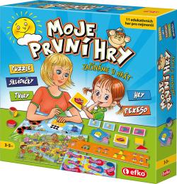Efko Moje první hry soubor her pro nejmenší děti (společenská hra)