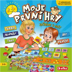 Efko Moje první hry soubor her pro nejmenší děti (společenská hra)