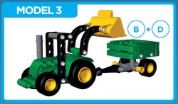 Efko ROTO Farm Farmářská technika 147 dílků 4v1 konstrukční (stavebnice)