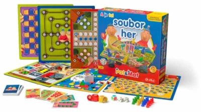 Efko Velký soubor her Pat a Mat (společenská hra)