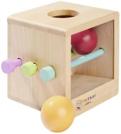 Eichhorn DŘEVO Montessori baby vzdělávací motorický box