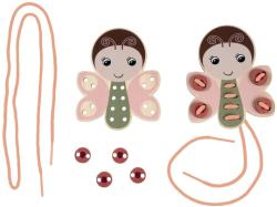 Eichhorn DŘEVO Zvířátka vyšívací 4ks s doplňky DŘEVENÉ HRAČKY