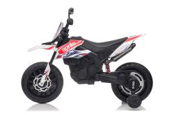 ELJET Dětská elektrická motorka Aprilia Rx125 bílá/white