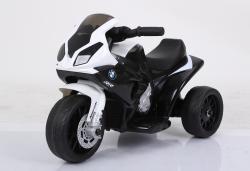 ELJET Dětská elektrická trojkolka BMW S1000 RR černá/black