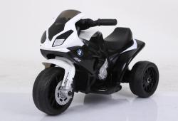 ELJET Dětská elektrická trojkolka BMW S1000 RR černá/black POUZE Černá (VÝPRODEJ)