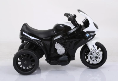 ELJET Dětská elektrická trojkolka BMW S1000 RR černá/black POUZE Černá (VÝPRODEJ)