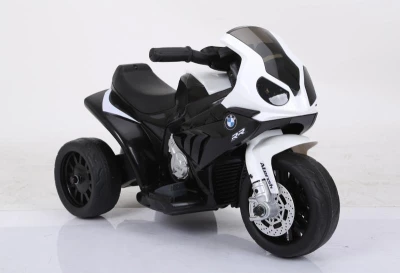 ELJET Dětská elektrická trojkolka BMW S1000 RR černá/black POUZE Černá (VÝPRODEJ)