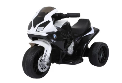 ELJET Dětská elektrická trojkolka BMW S1000 RR černá/black POUZE Černá (VÝPRODEJ)