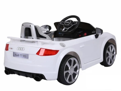 ELJET Dětské elektrické auto Audi TT RS bílá