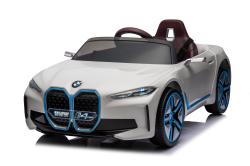 ELJET Dětské elektrické auto BMW i4 bílá/white