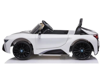 ELJET Dětské elektrické auto BMW i8 Coupe bílá/white