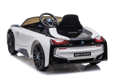 ELJET Dětské elektrické auto BMW i8 Coupe bílá/white