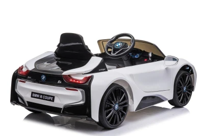 ELJET Dětské elektrické auto BMW i8 Coupe bílá/white