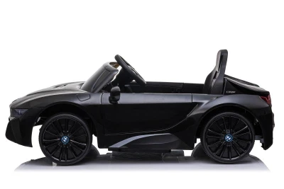 ELJET Dětské elektrické auto BMW i8 Coupe černá/black